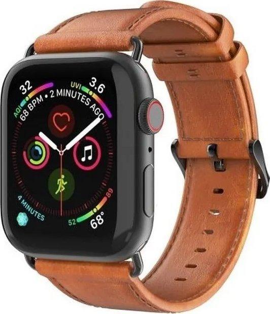 Immagine prodotto Dux Ducis Cinturino YA (38 mm, 40 mm, 41 mm, Vera pelle, Apple Watch Series 1, Apple Watch Series 2, Apple Watch Series 3, Apple Watch Serie 4, Apple Watch Serie 5, Apple Watch Serie 6, Apple Watch Series 7, Apple Watch Series 8, Apple Watch Series 9, Apple Watch SE)