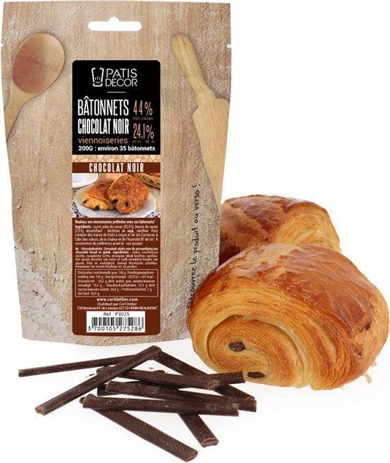 Actual product image Patisdécor Chocolate sticks (35pcs.)