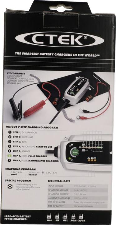 Actual product image Ctek Charger (12V, 3.80 A)