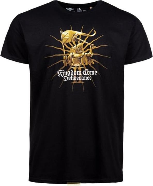 Actual product image Dpi Merchandising KCD II Unisex T-Shirt ""Knight"" Black (M)
