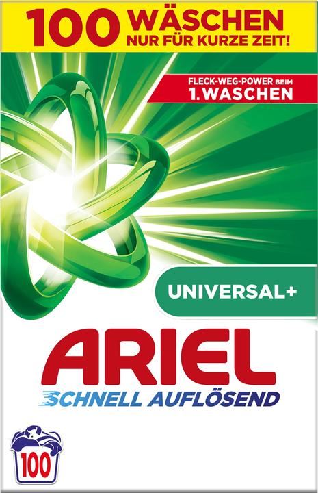 Produktbild Ariel Universal+ (100 Waschgänge, Pulver)
