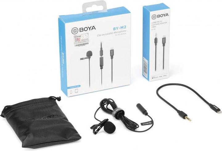 Image du produit Boya BY-M2 Microphone à clip