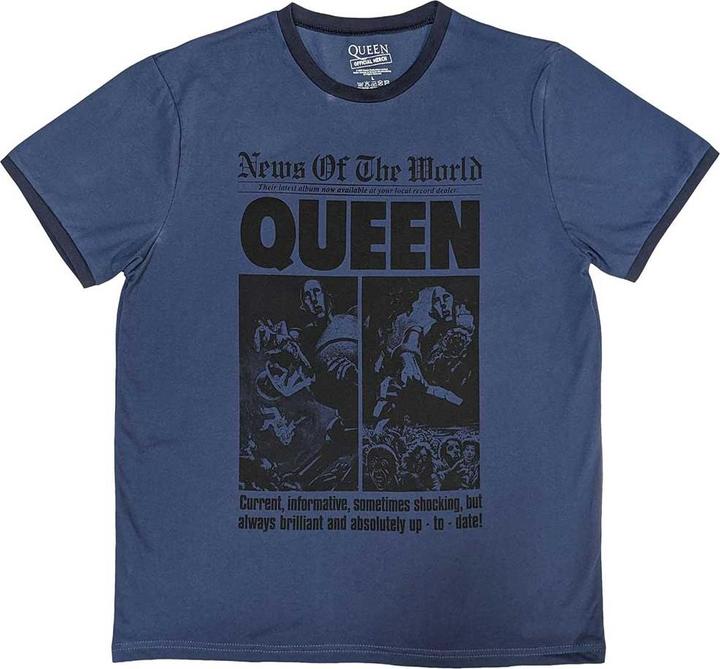 Queen News of the World 40th Front Page Ringer