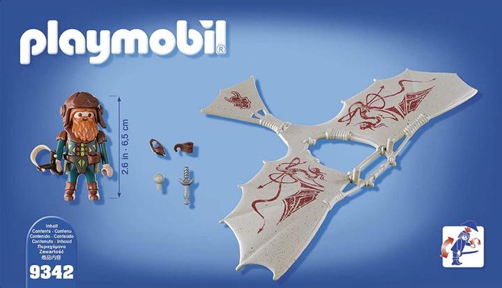Actual product image Playmobil Dwarf flying machine (9342, Playmobil History)