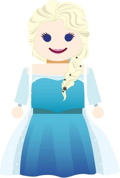 Produktbild Trenddeko Elsa Frozen Spielzeug (27 x 40 cm)