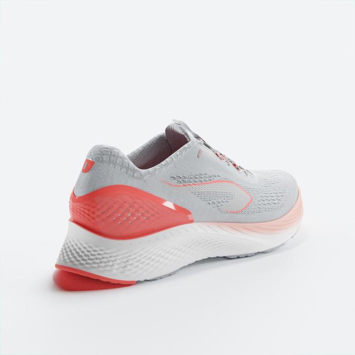 Produktbild Kiprun Laufschuhe Damen - KS500 2 grau/koralle (37)