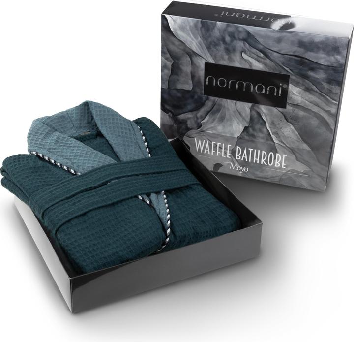 Produktbild Normani Herren Bademantel Waffelpique Moyo - 9129 (6XL)