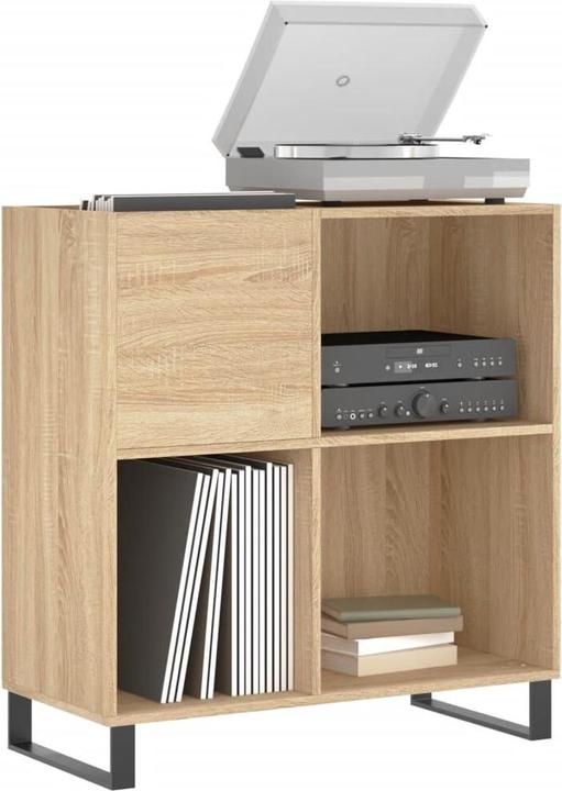 Image du produit VidaXL Plattenschrank Sonoma-Eiche 84,5x38x89 cm Holzwerkstoff
