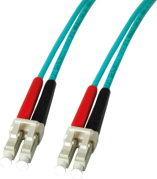 Produktbild Leoni LWL-Patchkabel OM3 (S/FTP, CAT6a, 1 m)