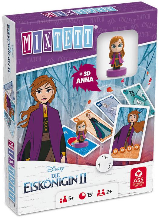 Immagine prodotto ASS Altenburg 22522245 - Mixtett - Disney Frozen 2, gioco di carte (DE/FR/IT) + figurina "Anna", da 5 anni (Tedesco)