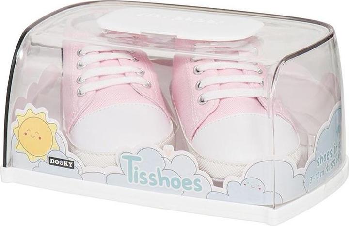 Immagine prodotto Dooky Scarpe da bambino + scatola di salviette umidificate, rosa (18)