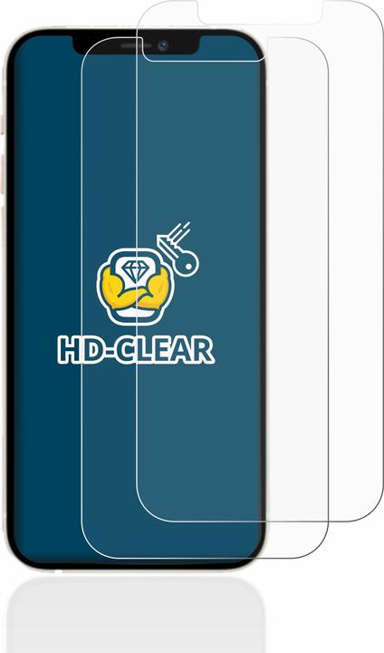 Actual product image BROTECT Screen Protector Clear (2 Piece, Apple iPhone 12 Pro)