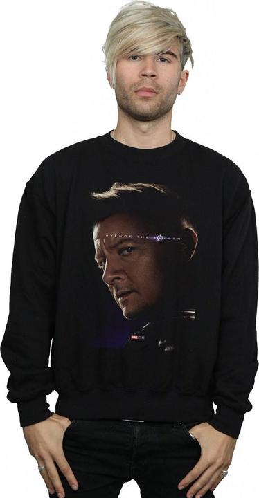 Actual product image Mens Avengers Endgame Avenge The Fallen Hawkeye Cotton Sweatshirt (3XL)