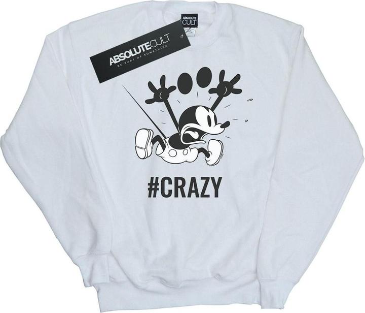 Immagine prodotto Disney Mickey Mouse #Crazy Felpa Uomo (M)