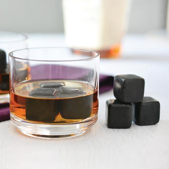 Image du produit Teroforma Whisky Stones Set of 9 Black (Pierres à whisky)