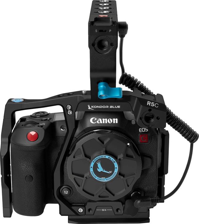 Kondor Blue Canon R5C Cine Cage with Top Handle (Raven Black) (Cage)