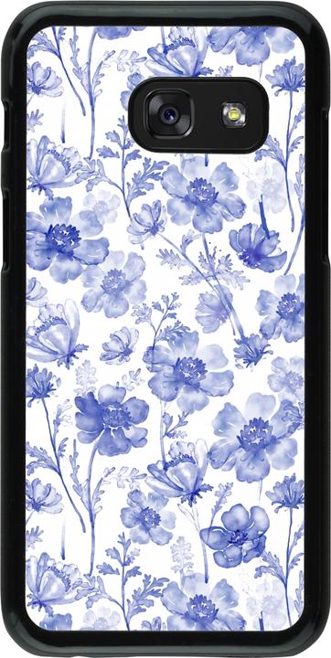Immagine prodotto PhoneLook Copertina Primavera 23 fiori blu acquerello (Samsung Galaxy A3 (2017))