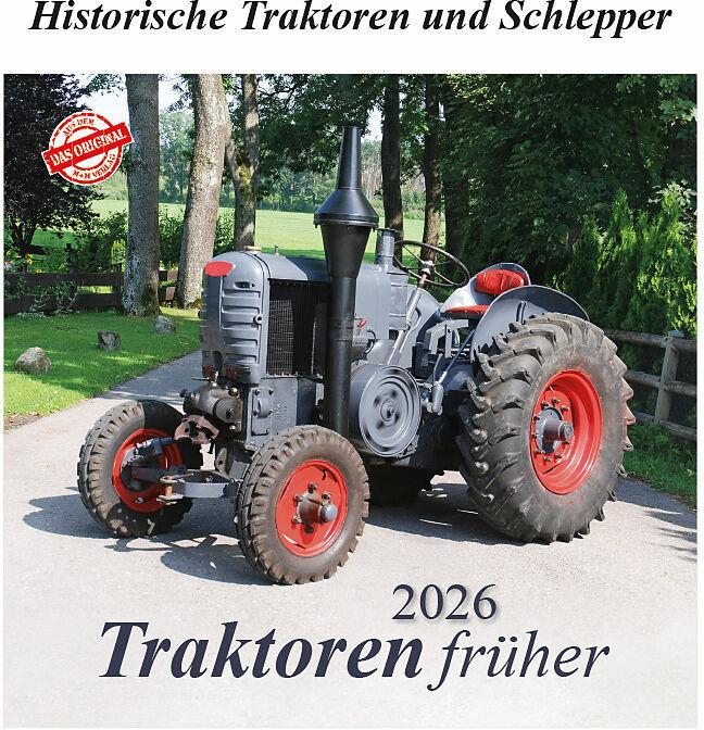 Image du produit Traktoren früher 2026 (29 x 32 cm, Couverture rigide, Allemand)