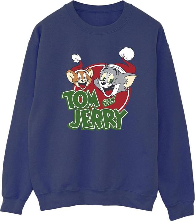 Produktbild Tom & Jerry Christmas Hat Logo Sweatshirt (XL)