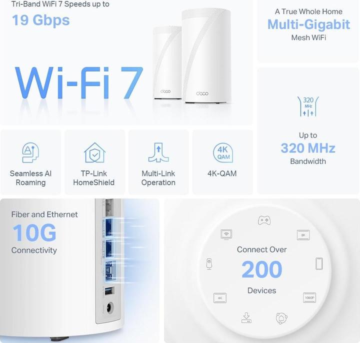 Actual product image TP-Link Deco BE85 (1-pack)