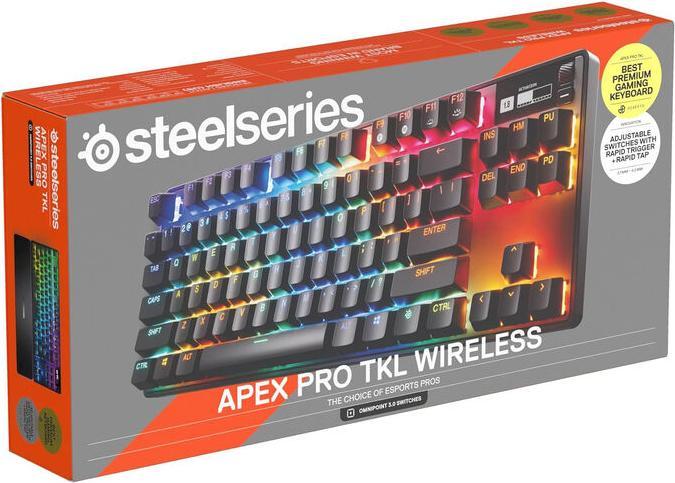 Produktbild SteelSeries Apex Pro TKL WL Gen 3 (DE, Kabellos)
