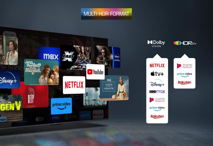 Produktbild TCL 50C655 (50", QLED, 4K, 2024)
