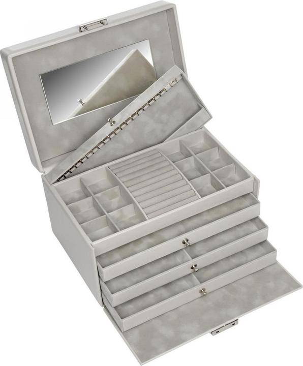 Image du produit Sacher 72.518.561821 - Jewellery box Jasmin elegance sand full-grain cowhide
