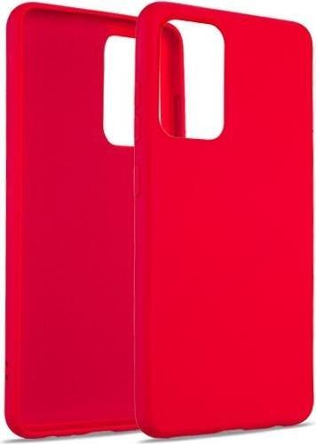 Produktbild Beline Etui Silicone Samsung M52 czerwonyred (Samsung Galaxy M52)