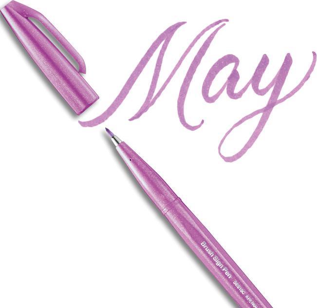 Produktbild Pentel Pinselstift (Mauve, Rosa, 1 x)