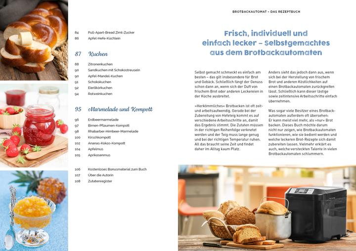 Actual product image Brotbackautomat – Das Rezeptbuch (German, Veronica Pichl, 2021)