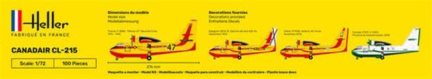 Produktbild Heller STARTER KIT Canadair CL-215