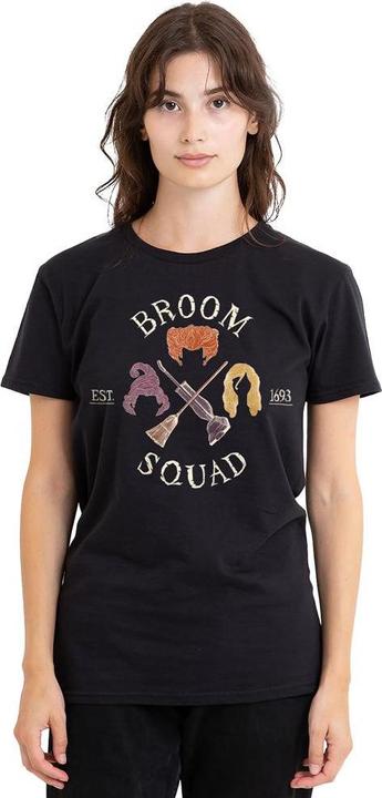 Actual product image Universal Textiles Unisex Adult Broom Squad Sanderson Sisters T-Shirt (M)