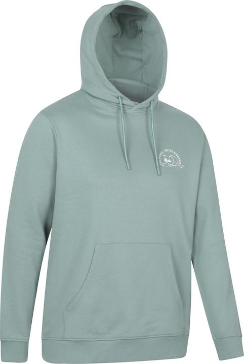 Actual product image Mountain Warehouse Mens Regional Cornwall Graphic Hoodie (XL)