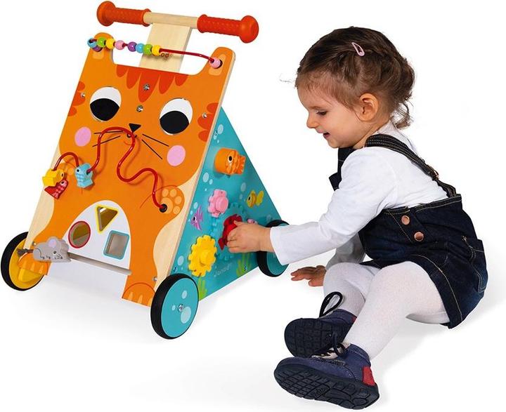 Actual product image Janod Multi-activity trolley Cat