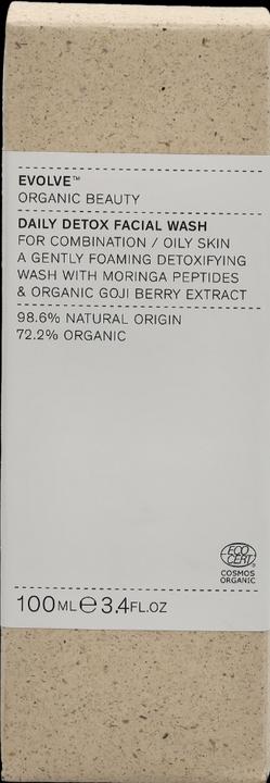 Image du produit Evolve Daily Detox Facial Wash (Crème nettoyante, 100 ml)