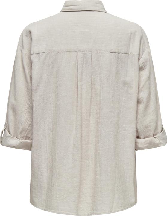 Image du produit Only Coupe normale Col chemise Poignets retournés Chemise (L)