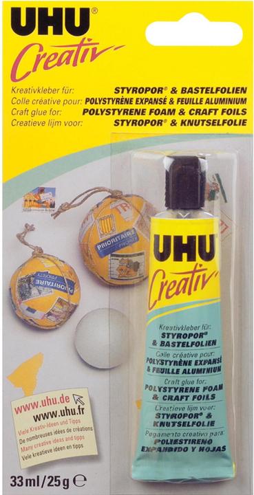 Actual product image UHU Creativ Styrofoam 33ml TBL (32 g, 33 ml)