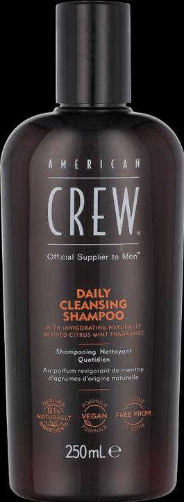 American Crew Daily Cleansing Shampoo 250 ml (250 ml, Flüssiges Shampoo)
