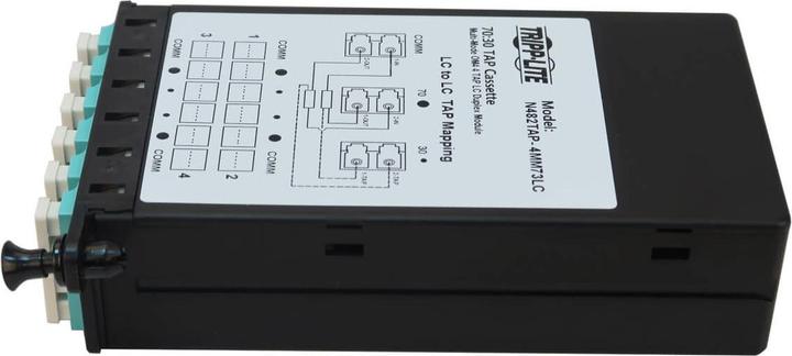 Image du produit Eaton Cassette TRIPPLITE Fiber TAP - Multimode 4x Duplex LC 70/30 Split