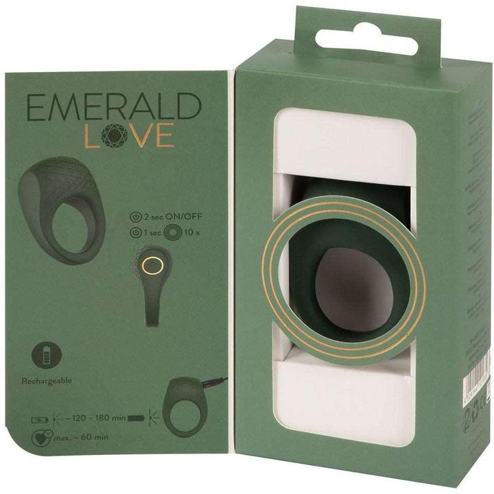 Image du produit Emerald Love Luxurious Vibrating Cock Ring (3 cm)