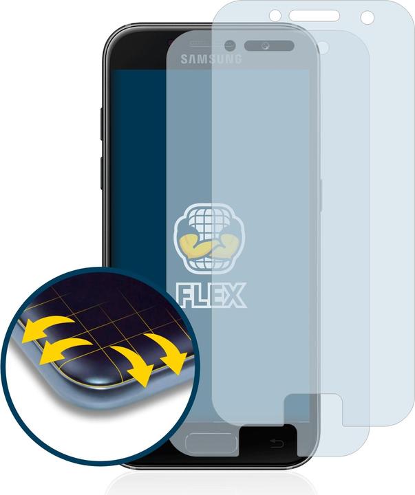 Actual product image BROTECT Full-Cover Protector (2 Piece, Samsung Galaxy A3 (2017))