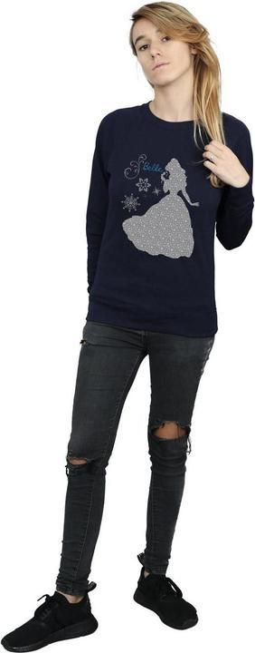 Immagine prodotto Disney Princess Belle Christmas Silhouette Felpa Donna (XXL)