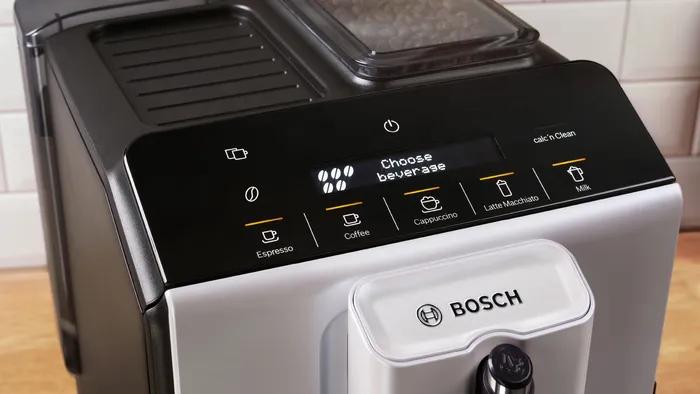 Actual product image Bosch Hausgeräte 2 Espresso volautomaat VeroCafe Silk Silver TIE20301