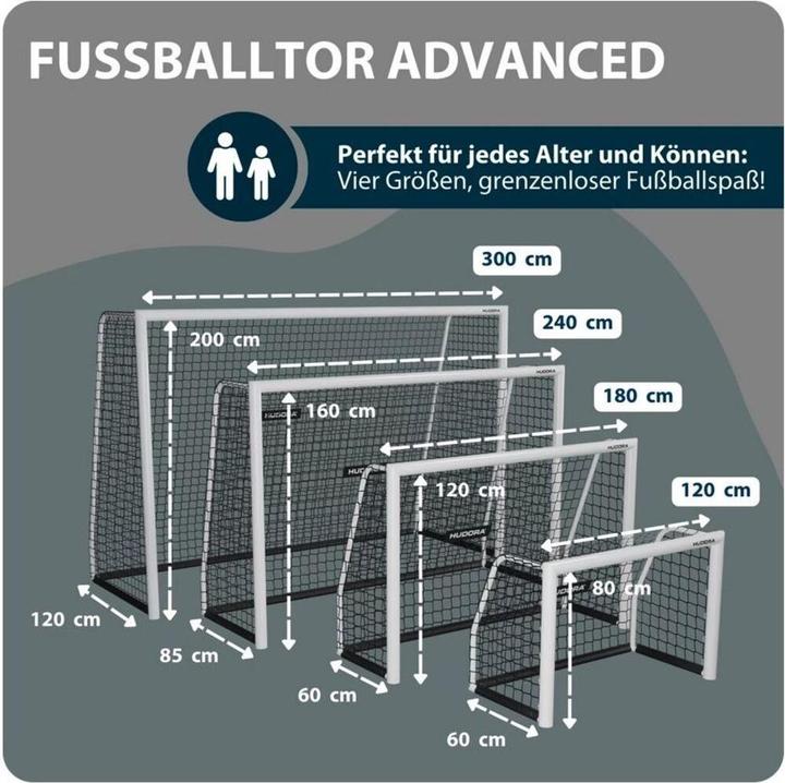 Image du produit Hudora Fussballtor Advanced 180