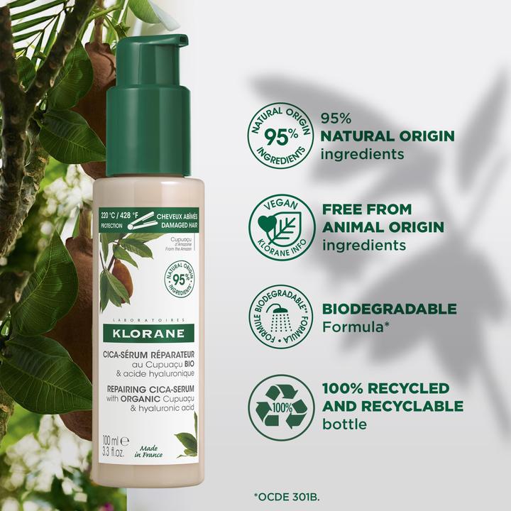 Immagine prodotto Klorane Siero cica riparatore con cupuaçu biologico (100 ml)