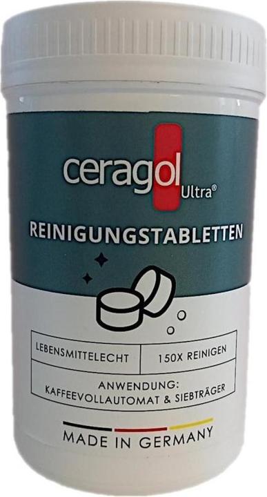 Actual product image Ceragol ultra Premium Reinigungstabletten Dose (588 ml)