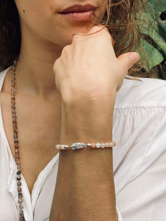 Immagine prodotto Balibay Moara (Pietra preziosa, Pietra lunare, Argento 925, Arenaria solare)