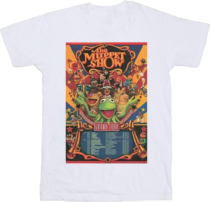 Immagine prodotto Disney The Muppets The Muppet Show Poster Maglietta Ampia Donna (XL)
