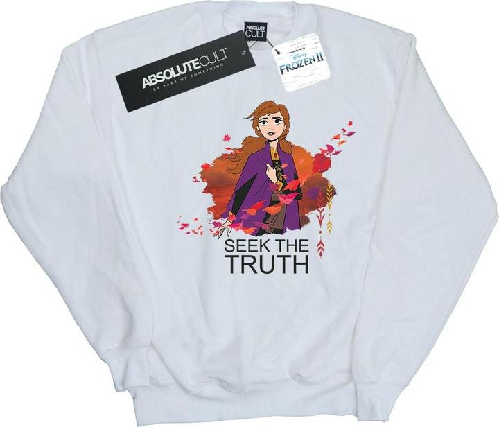 Image du produit Disney - Sweat FROZEN ANNA SEEK THE TRUTH WIND - Fille (152, 158)