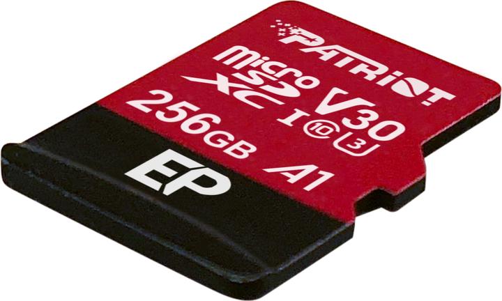 Productafbeelding Patriot EP-serie Flash-geheugenkaart (microSDXC-naar-SD-adapter inbegrepen) (256 GB, microSDXC, U3, UHS-I)